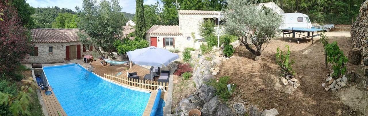 L'Establoun Lejlighed Saint-Martin-de-Brômes Eksteriør billede