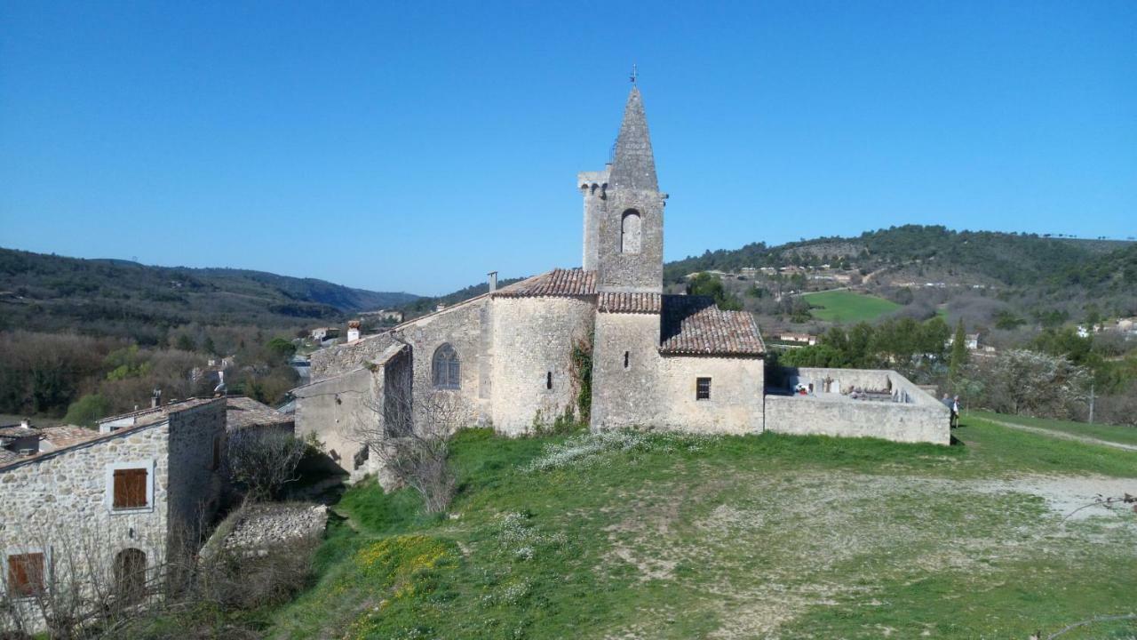 L'Establoun Lejlighed Saint-Martin-de-Brômes Eksteriør billede