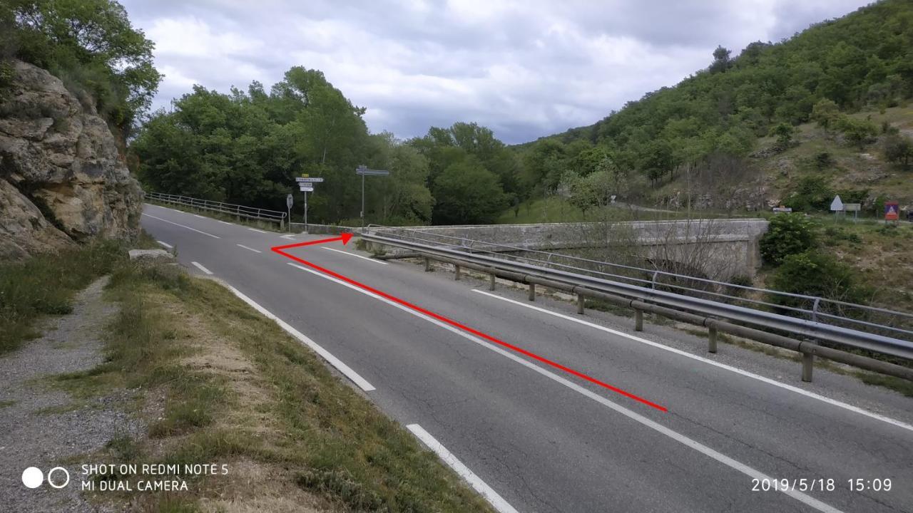 L'Establoun Lejlighed Saint-Martin-de-Brômes Eksteriør billede